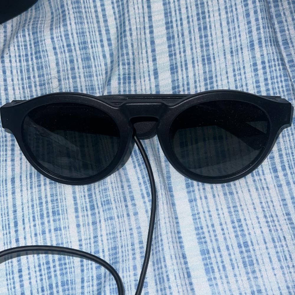bose Frames Rondo 49.5mm Audio Sunglasses in Black